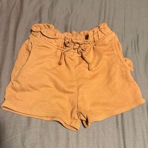 Kid's Tan Casual Shorts